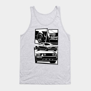 Ford Mustang pony GT 2005 illustration graphics Tank Top